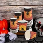 Custom Halloween Paper Cups