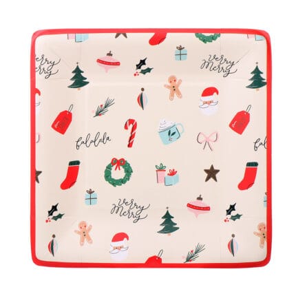 Custom Square Paper Plates Manufacturer