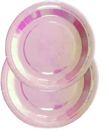 Custom Holographic Printed Paper Plates Manufacturer